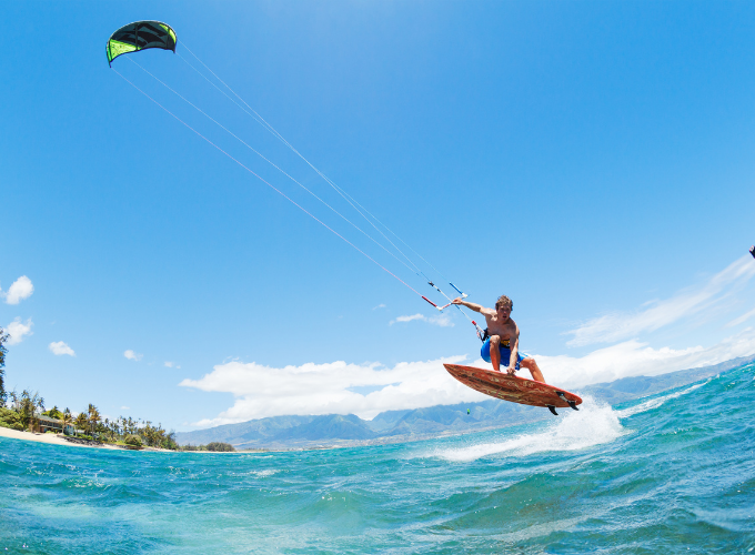 Kitesurfing in Sri Lanka